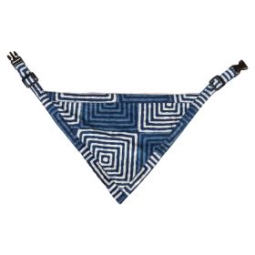 DGS Pet Products Unbugz-It Bandana Large Square Blue 13" x 8" x 0.1" (Color: Square Blue, size: large)
