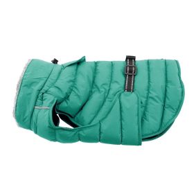 Alpine Extreme Weather Puffer Coat (Color: Arcadia, size: large)