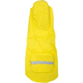 Packable Raincoat (Color: Yellow, size: X-LARGE)